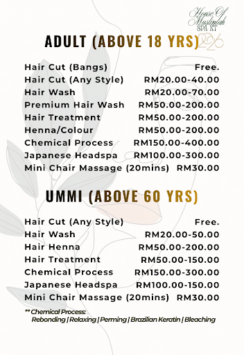 House Of Muslimah Spa KT (Muslimah Beauty House)